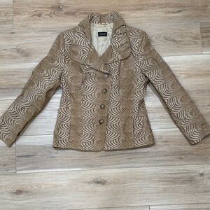 Vintage Basler Patterned Blazer
